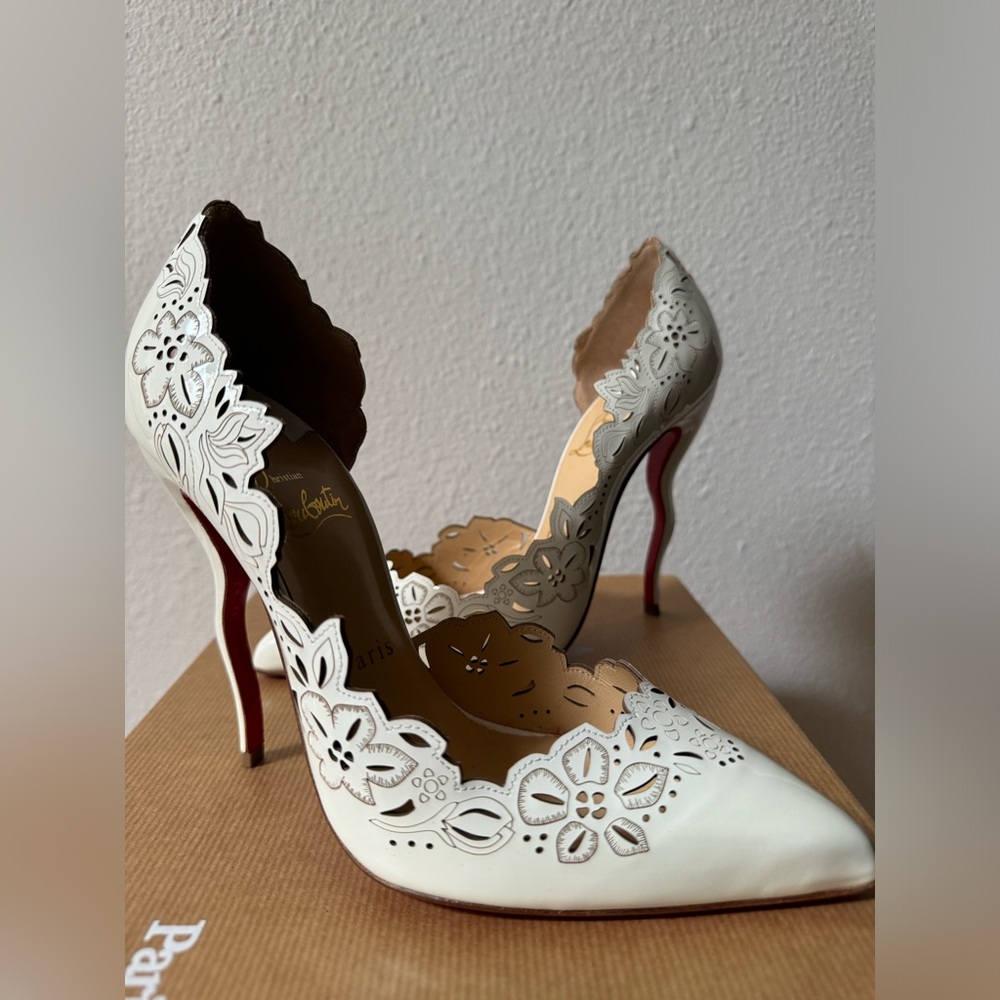 Christian Louboutin limited heels BN size 38 1/2 - Picture 10 of 12